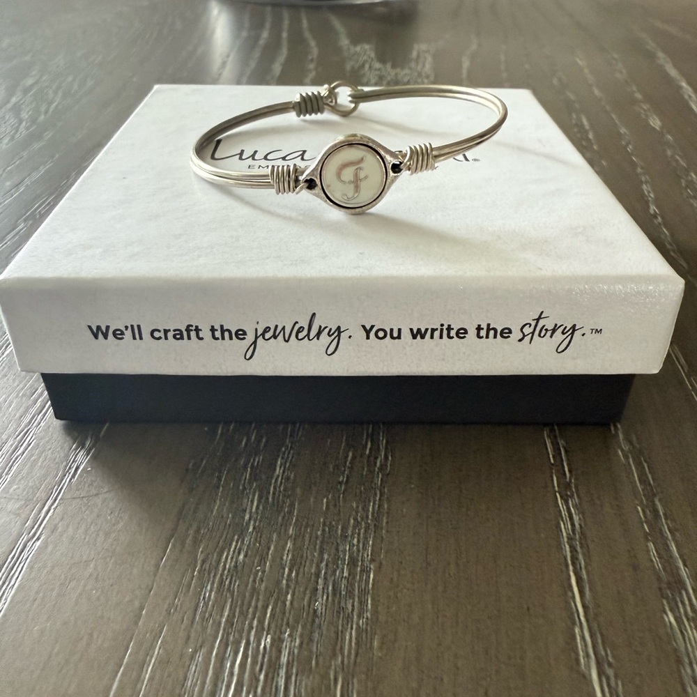 Luca + Danni Silver Monogram Bracelet